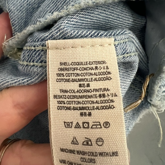 Free People Baja denim hooded jacket - Picture 12 of 14